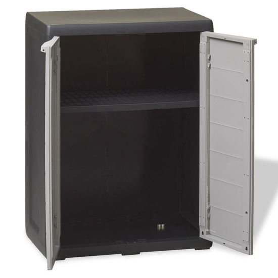 Convenience Boutique / Outdoor Garden Storage Cabinet with 1 Shelf ...