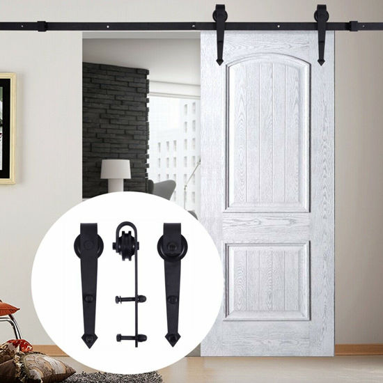 Convenience Boutique / 6' Rustic Interior Sliding Barn Door Kit