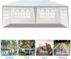 Picture of Outdoor 10' x 20' Gazebo Canopy Tent with 4 Removable Walls - White