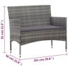 Picture of Outdoor Furniture Lounger Set - Gray