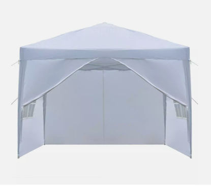 Picture of Outdoor 10'x10' EZ Pop Up Tent - White
