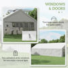 Picture of Outdoor 32' x 16' Canopy Gazebo Party Tent - White