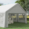 Picture of Outdoor 32' x 16' Canopy Gazebo Party Tent - White