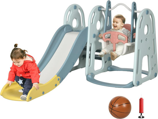 Picture of Kids Playground Swing and Slide