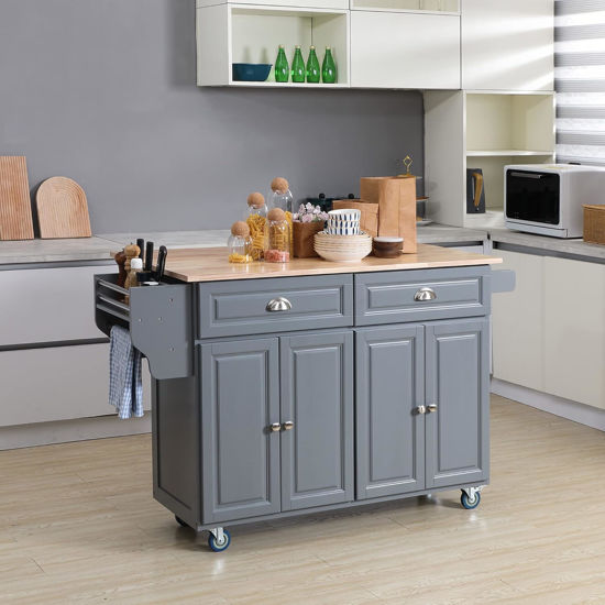 Picture of Kitchen Island Storage Cart