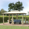 Picture of Outdoor Patio Gazebo with Curtains