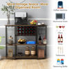 Picture of Kitchen Wine Rack Table