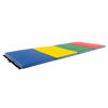 Picture of Folding Gymnastics Tumbling Mat Multi-color - 4' x 10' x 2"