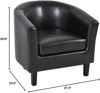 Picture of Living Room Modern Chair - Black