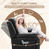 Picture of Recliner Massage Chair with Remote Control - Black