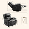 Picture of Recliner Massage Chair with Remote Control - Black