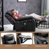 Picture of Recliner Massage Chair with Remote Control - Black