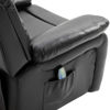 Picture of Recliner Massage Chair with Remote Control - Black