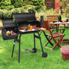 Picture of Outdoor BBQ Charcoal Offset Smoker