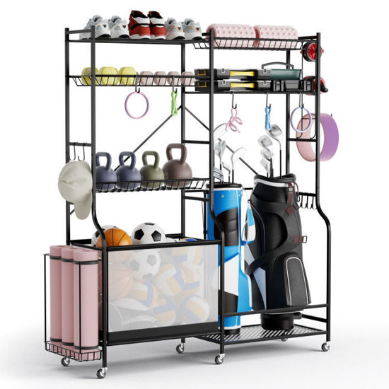 Picture of Garage Storage Organizer for Fitness Equipment