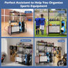 Picture of Garage Storage Organizer for Fitness Equipment