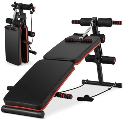 Picture of Fitness Adjustable Workout Sit up Bench