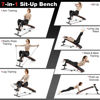 Picture of Fitness Adjustable Workout Sit up Bench