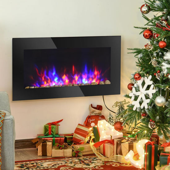 Picture of Wall-Mounted Fireplace - 36"