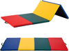 Picture of Folding Tumbling Gymnastics Mat Multicolor - 4' x 8' x 2"