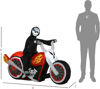 Picture of Inflatable Grim Reaper on Motorcycle