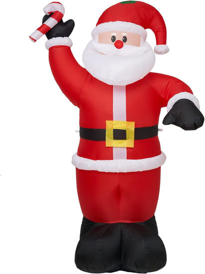 Picture of 8' Inflatable Christmas Santa Claus with LED