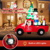 Picture of 8' Christmas Decor Inflatable Santa Claus