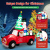 Picture of 8' Christmas Decor Inflatable Santa Claus