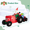 Picture of 9' Christmas Decor Santa Claus