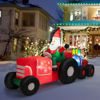 Picture of 9' Christmas Decor Santa Claus