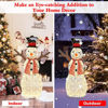 Picture of 3.5' Christmas Decor Snowman with Lights