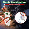 Picture of 4.5' Outdoor Christmas Decor Snowmen