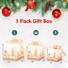 Picture of Christmas Gift Boxes with Lights - 3 pc