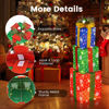 Picture of Christmas Gift Boxes with Lights - 3 pc