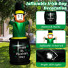 Picture of 5' Inflatable St Patrick's Day Leprechaun with LED Lights