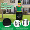 Picture of 5' Inflatable St Patrick's Day Leprechaun with LED Lights