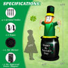 Picture of 5' Inflatable St Patrick's Day Leprechaun with LED Lights