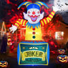 Picture of Halloween Decor Inflatable Clown - 8'