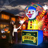 Picture of Halloween Decor Inflatable Clown - 8'